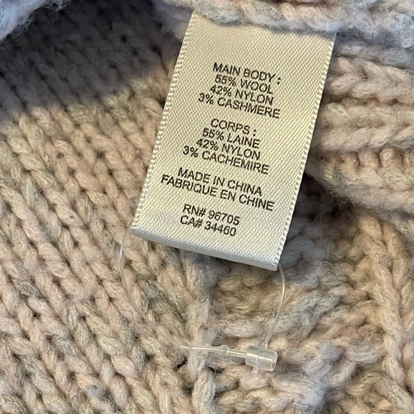 Rebecca Taylor Wool Cashmere Blend Sleeveless Turtleneck Sweater - Picture 12 of 12